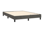 Sommier à Mobenze de lit et matelas Gris foncé 140x190cm Mobenze IWEG54098