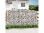 Panier de gabions arqué 400x50x220-240 Fer galvanisé BOCB09450
