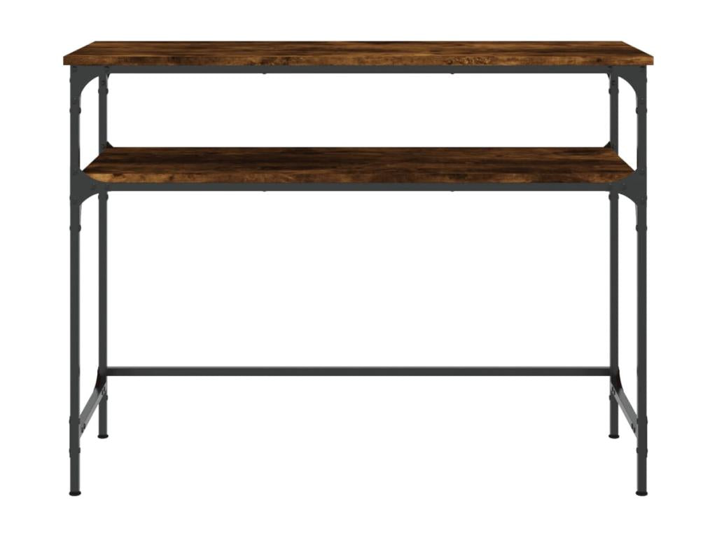 Table console chêne fumé 100x35,5x75 cm Mobenze d'ingénierie PPNJ81574