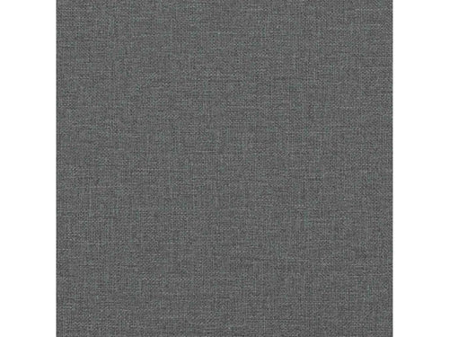 Banc avec dossier gris foncé 120x62x75.5 cm tissu BAJS25642