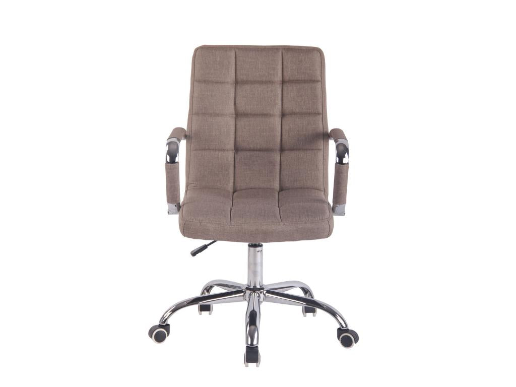 Chaise de bureau - Tissu / Métal chromé - Mobenze QGQQ59082