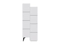 armoire polyvalente romane blanche 62,2x37,4x155,4cm OIWB09431