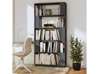 Bibliothèque/Séparateur de pièce Gris 80x25x163.5 cm Pin solide RVCS66206