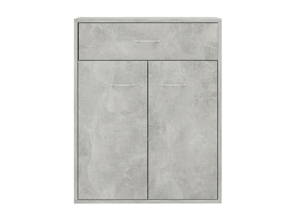 Commode Gris béton 60x30x75 2 OUXD61982