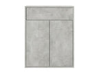 Commode Gris béton 60x30x75 2 OUXD61982