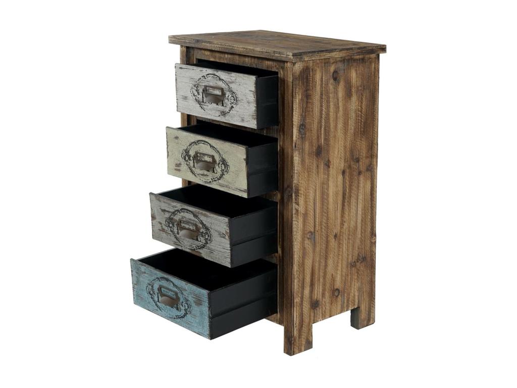 Commode Boislis, armoire, table d'appoint vintage Boislis 79x48x33cm BKQY49281