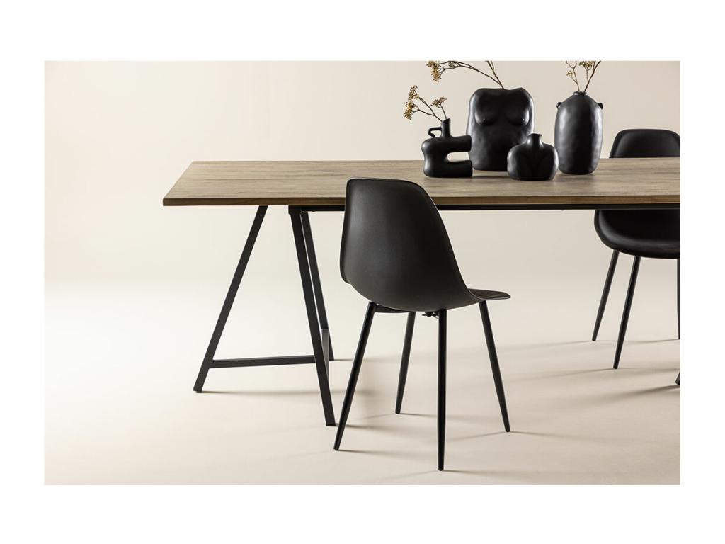 Mobenze table de salle à manger 100x250 cm naturel. TJFP39198