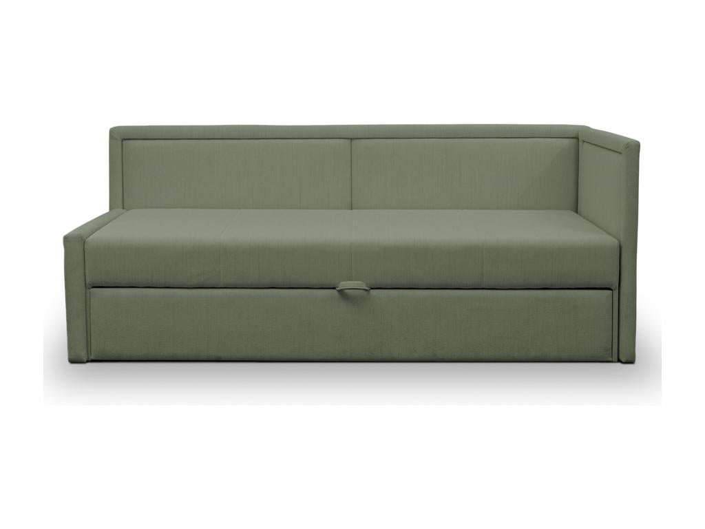 Lit gigogne pour adolescent - deux places - vert sauge - Mobenze VUHE59933