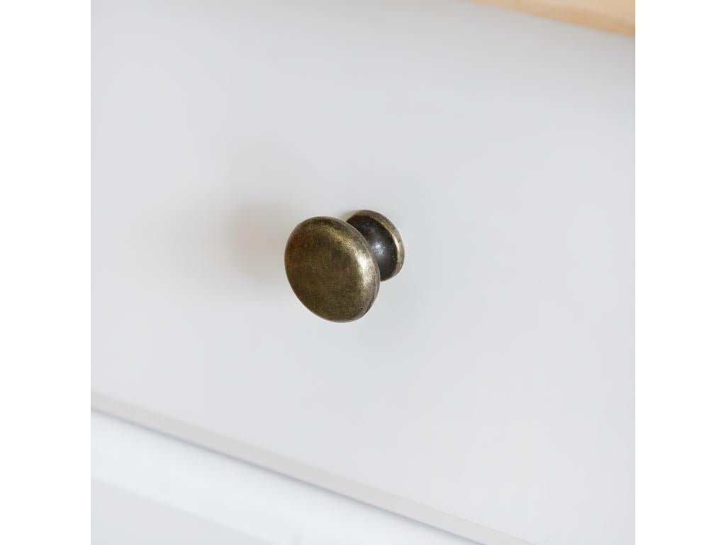 Bibliothèque 2 Tiroirs Design Mobenze 174cm Blanc UOWE60165