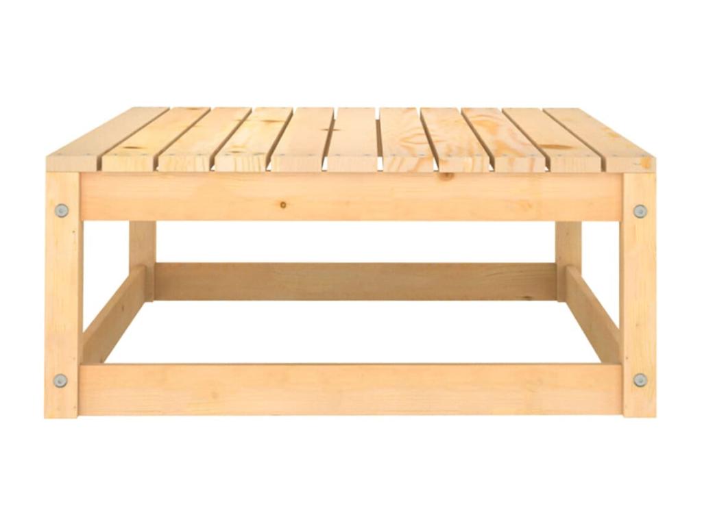 Salon de jardin 7 pcs avec coussins Bois de pin massif NPTN67643