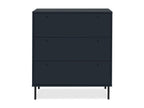 Commode 3 tiroirs bleu Mobenze L80 cm - Mobenze NHGE76191
