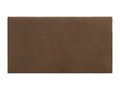 Tête de lit en coton marron 135x80cm - Mobenze XUAD60178