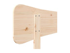 Tête de lit 120 cm bois massif de pin VJJV67089