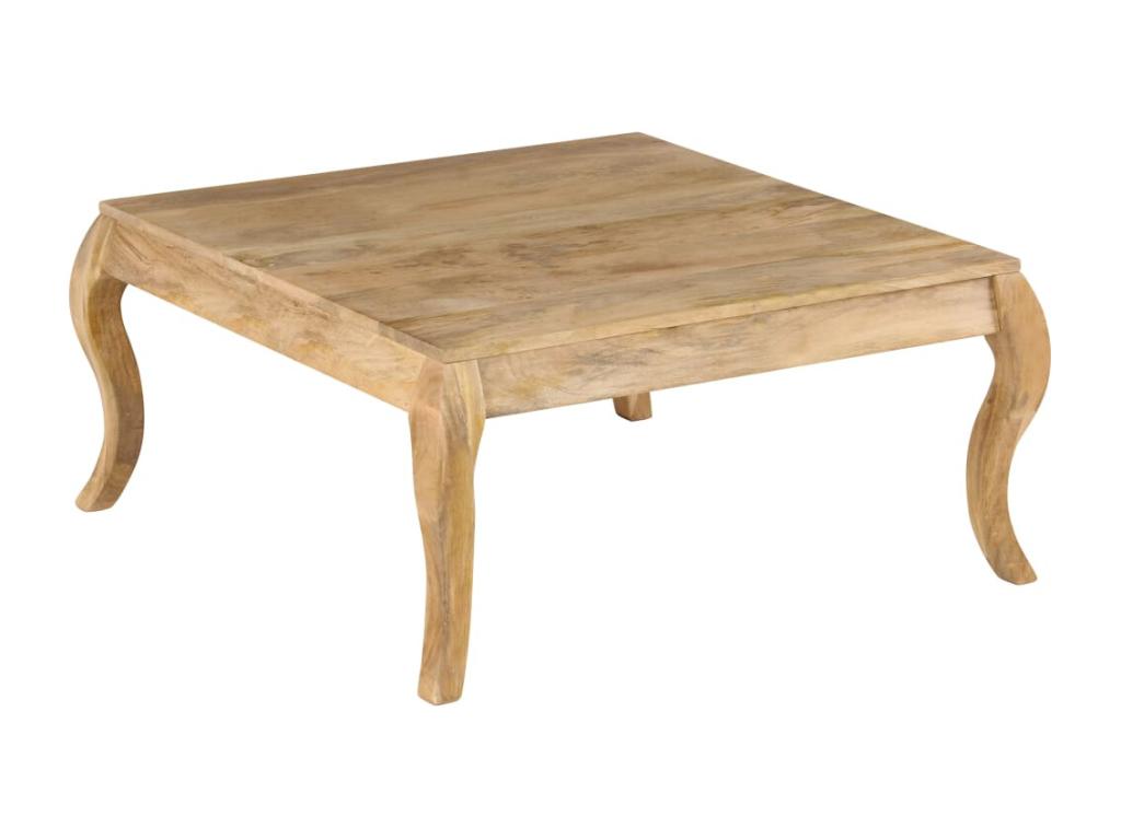 Table basse 80x80x40 cm Mobenze de manguier massif GHGR75185