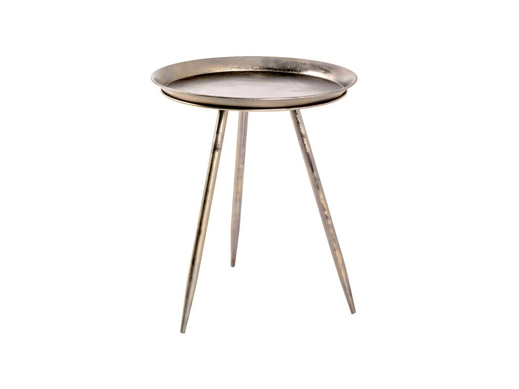 Table d'Appoint Antique Gujia 54cm Bronze OQZE14290