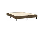 Sommier à Mobenze de lit avec matelas Marron foncé 140x200 UMKQ98393