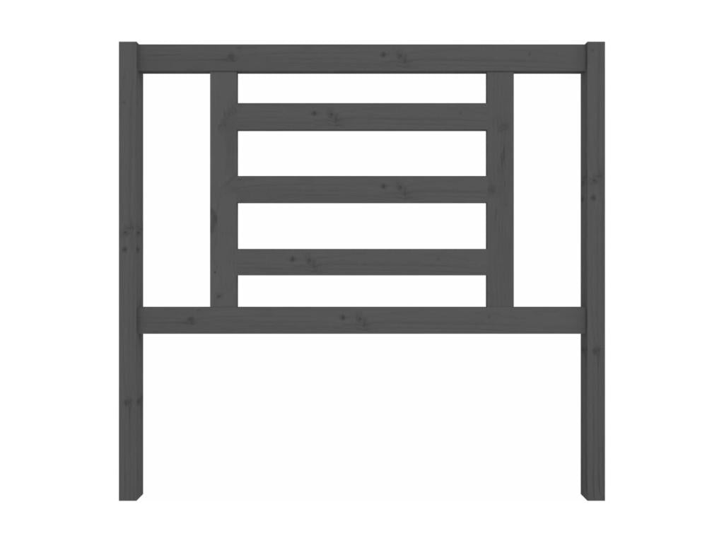 Tête de lit Gris 106x4x100 cm Mobenze massif de pin JHCS12691