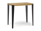 Table Mange debout Mobenze 80x160x110cm Anthracite-Naturel- Meuble Mobenze WVDH28913
