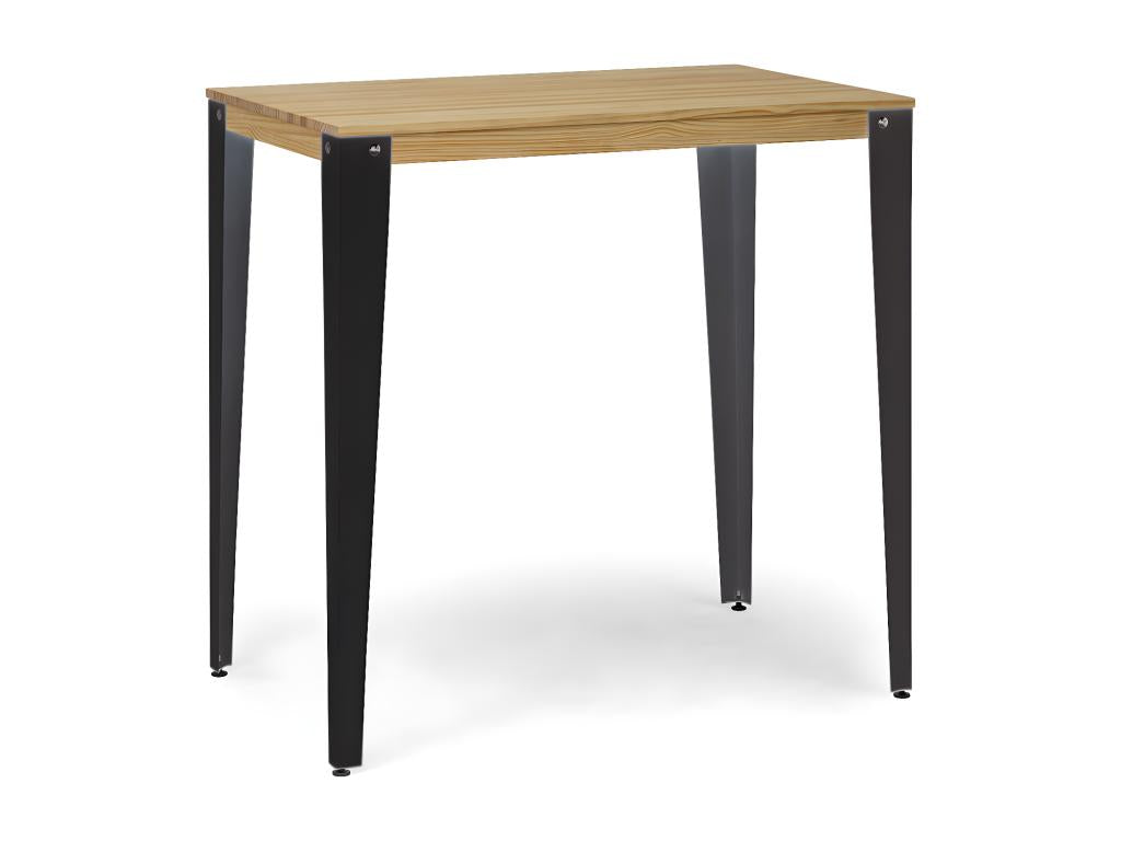 Table Mange debout Mobenze 80x160x110cm Anthracite-Naturel- Meuble Mobenze WVDH28913