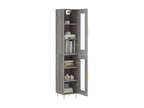 Buffet haut Mobenze gris 34,5x34x180 cm Mobenze d'ingénierie XATA00561