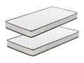 Lot de 2 - Matelas 90x190cm - Épaisseur 15 cm - Matelas Mousse - Matelas 1 place pour Adulte Enfant Deux Matelas dans un colis RFZW75599