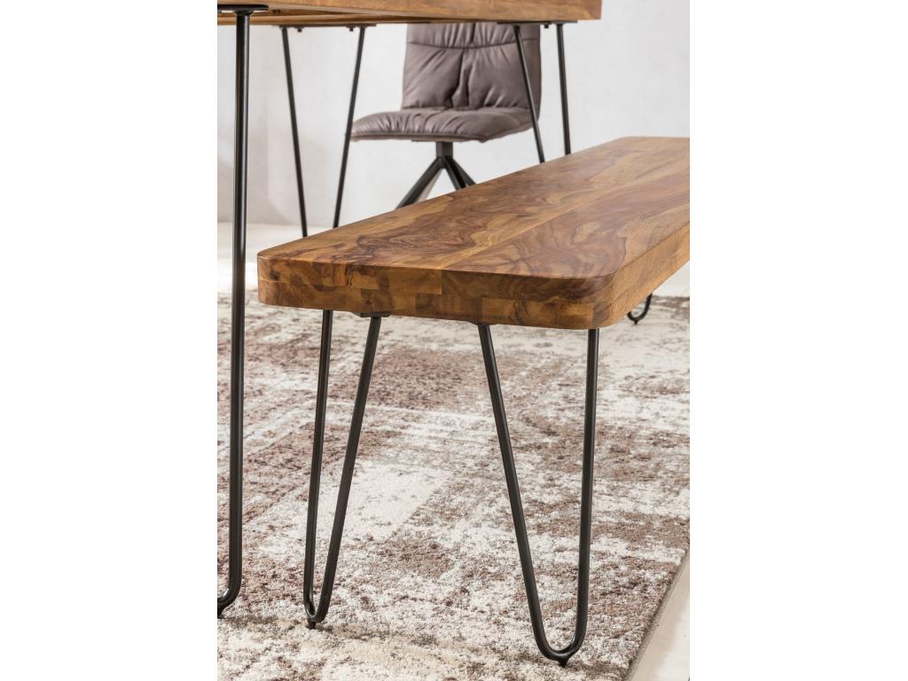 Banc de cuisine Mobenze Massif Salle à manger Banque Banc salle à manger WGND75485