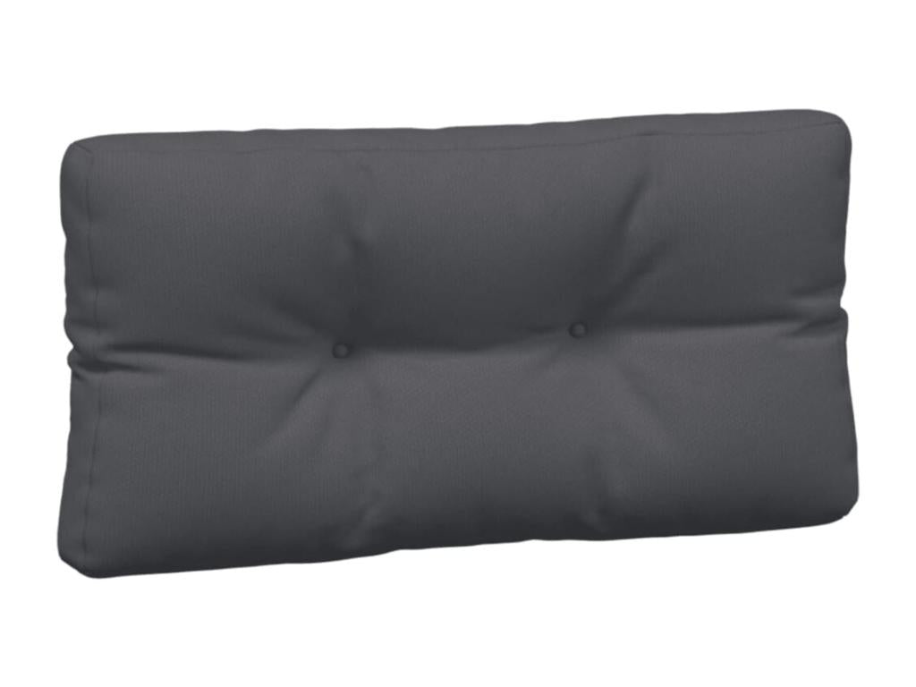Coussins de palette 7 pièces tissu anthracite HANL73236