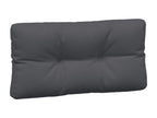 Coussins de palette 7 pièces tissu anthracite HANL73236