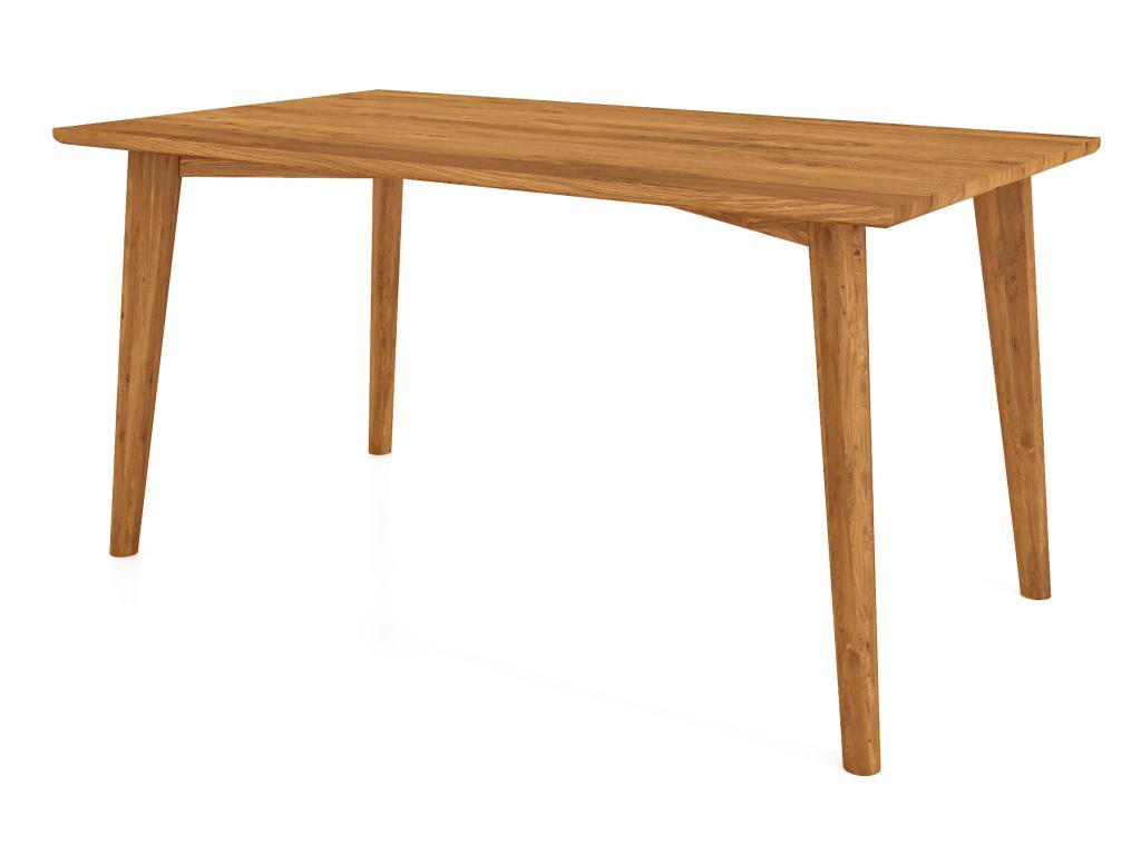 Boislis - Table en chêne sauvage huilé naturel 80x190 WDTB03521