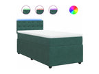 Sommier à Mobenze de lit avec matelas Vert foncé 90x200 cm MLWC08009