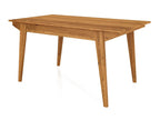 Mobenze - Table en chêne sauvage huilé naturel 80x160 ROER71266