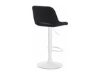 Tabouret de bar chaise métal blanc 42x46x86 cm 10 0004619 ZFPE67474