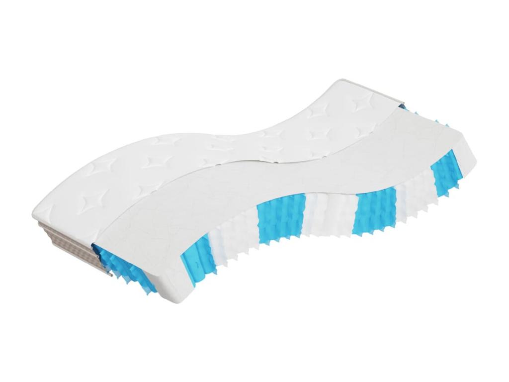 Matelas à ressorts ensachés moyen 90x200 cm OCLT92605