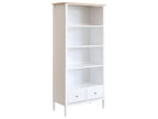 Bibliothèque 2 Tiroirs Design Mobenze 174cm Blanc UOWE60165