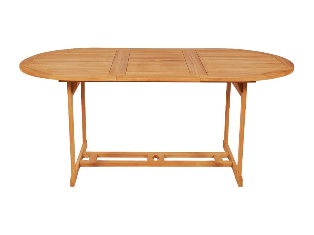 Ensemble à Manger de jardin 7pcs coussins Mobenze teck massif Gris ZGVP77194