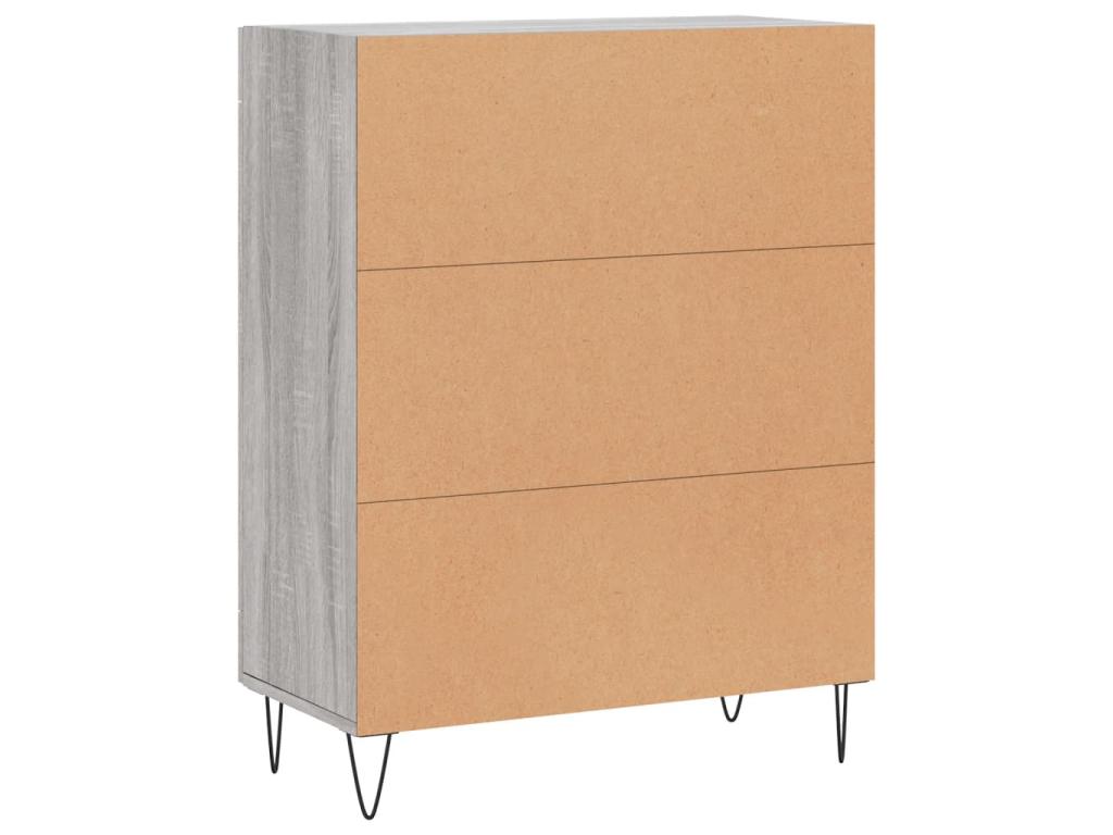 Buffet Mobenze gris 69,5x34x90 cm Mobenze d'ingénierie QLQI71297