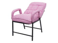 Chaise de salle à manger Mobenze-K40 tissu/textile rose QEBC44498
