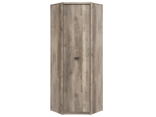 Armoire d'angle 1 porte Boislis Bois et Gris XAAO35860