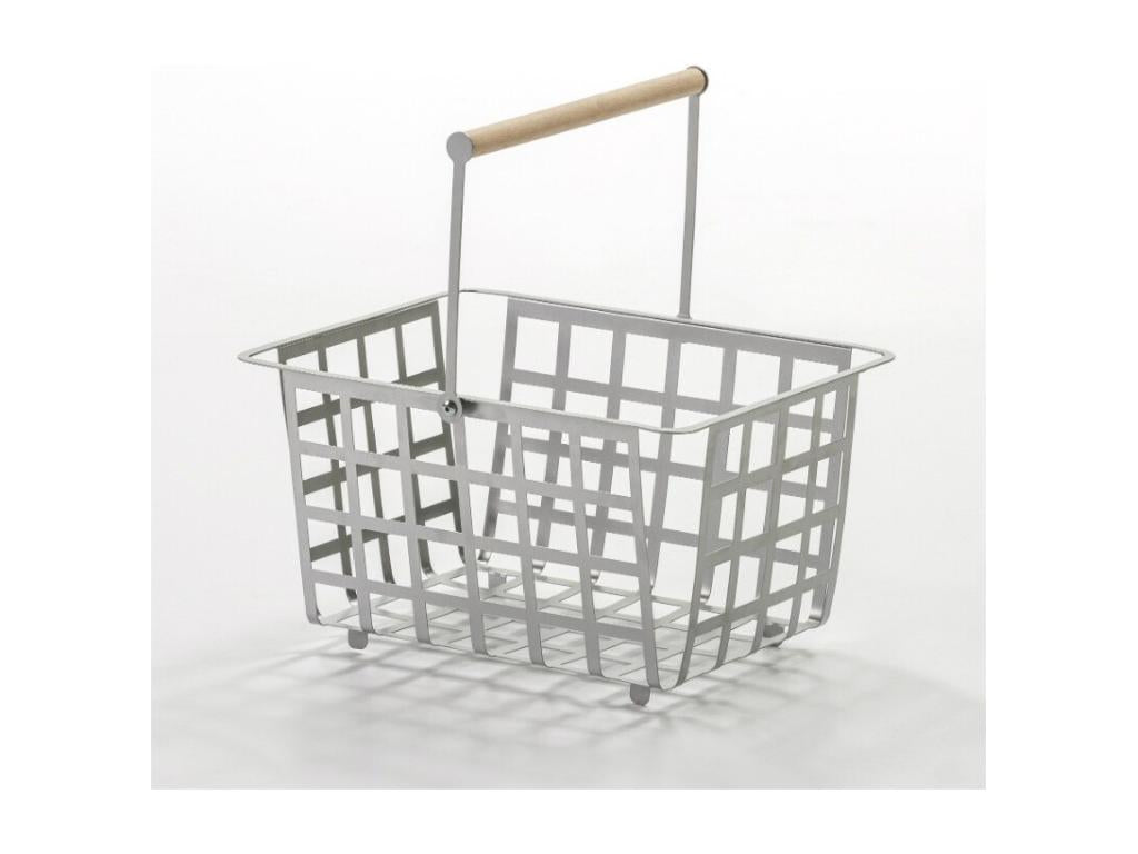 Panier de rangement et décoratif en métal avec poignée taille semi grande Boislis ENQA65961