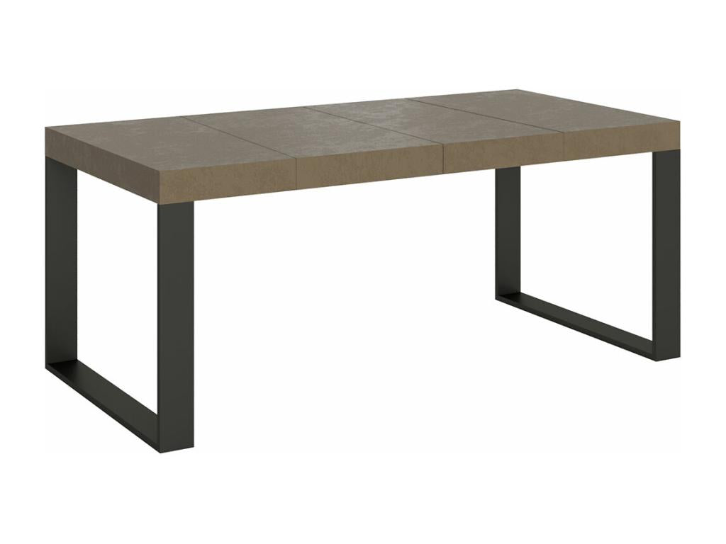 Table extensible 90x120/224 cm Mobenze pieds anthracite VYSS51743
