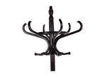 Porte-manteau sur pied marron en Mobenze 53x39x187h OBQN11151
