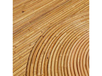Table basse table de salon ronde en bois de rotin coloris naturel - diamètre 70 x Hauteur 45 cm ELAV29085