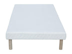 Sommier déco tapissier 90x190 cm 9 Mobenze - Blanc - Mobenze II de Mobenze AMKE78194