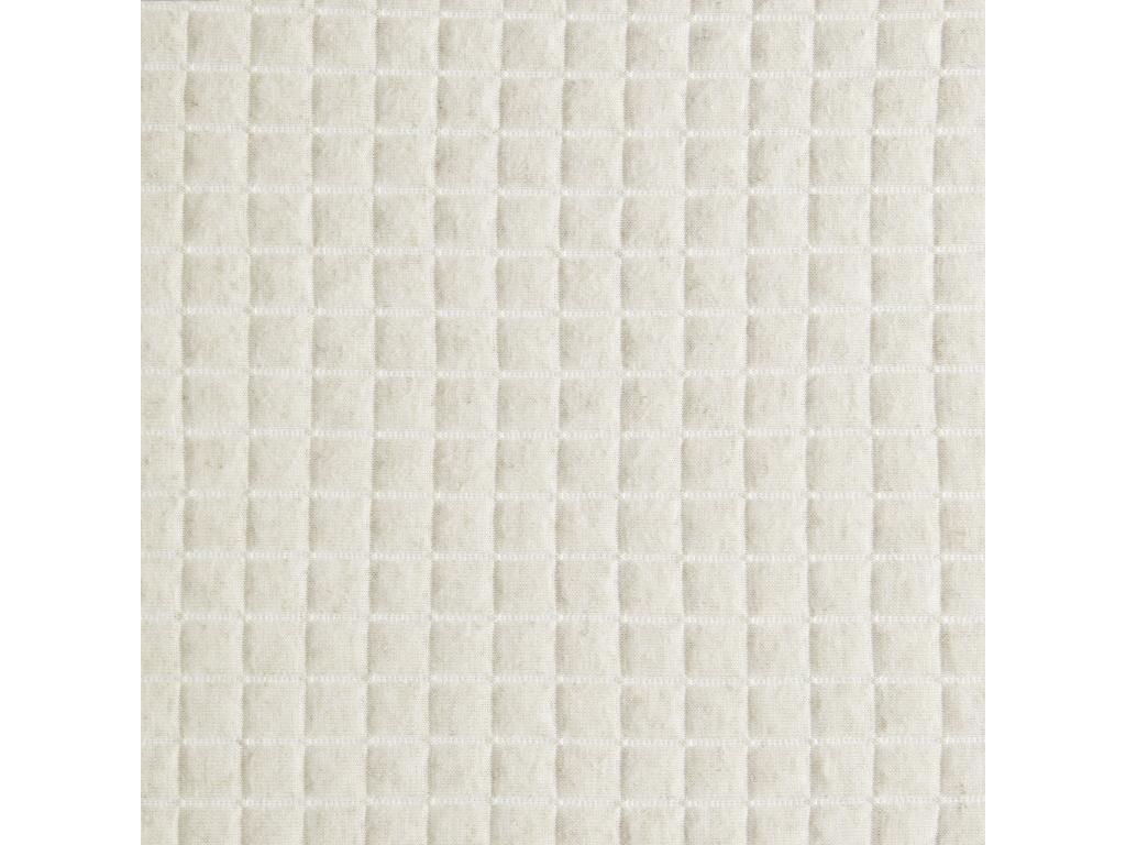 Sommier déco tapissier naturel écru - Mobenze 80x200 WZAG01633