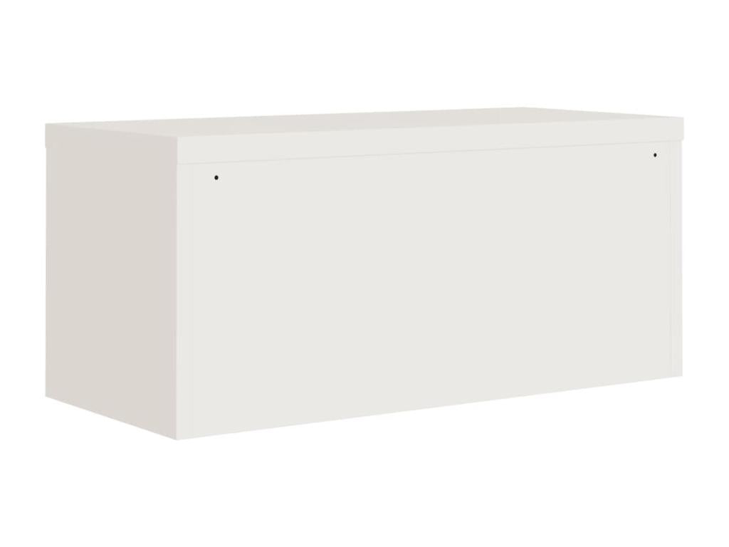 Classeur blanc 90x40x40 cm acier XSYX25837