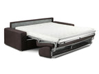 Canapé 2 places convertible express en tissu Mobenze - Anthracite - Couchage 120 cm - Matelas 22 cm FTAN35758