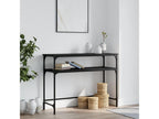 Table console noire 100x35,5x75 cm Mobenze d'ingénierie OCON54142