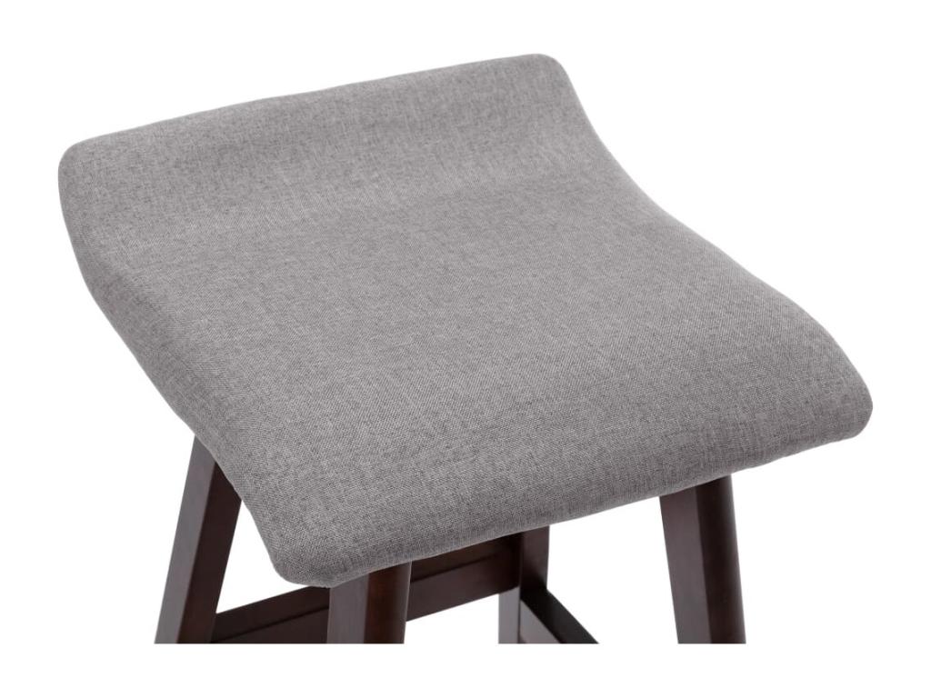 Chaise de bar Gris clair Tissu SEGV64434