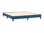 Lit à sommier tapissier et matelas Bleu foncé 160x200cm Mobenze HMJW08506