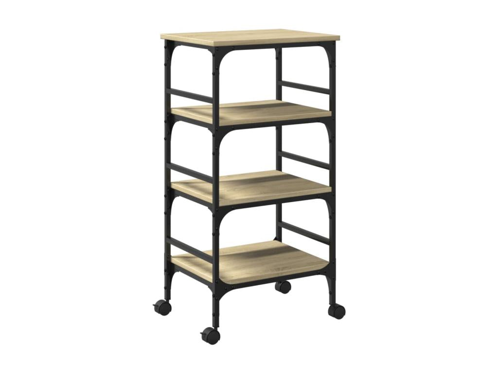 Chariot de cuisine chêne Mobenze 45x35x89.5 Mobenze d'ingénierie LPGW63743